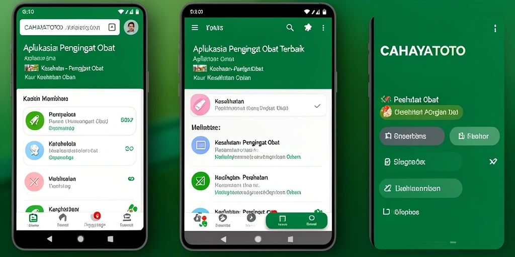 Antarmuka pengguna CAHAYATOTO yang intuitif dan efisien.