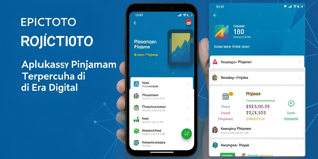 Antarmuka aplikasi EPICTOTO untuk pengajuan pinjaman yang user-friendly.