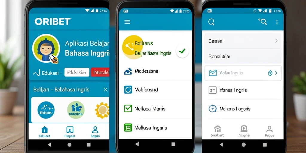 Tampilan antarmuka <strong>ORIBET</strong> yang intuitif dan ramah pengguna.