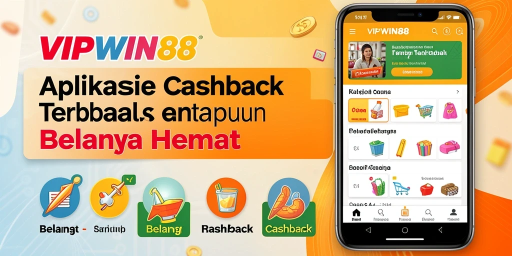 Tampilan aplikasi Cashback VIPWIN88 yang menarik dan fungsional.