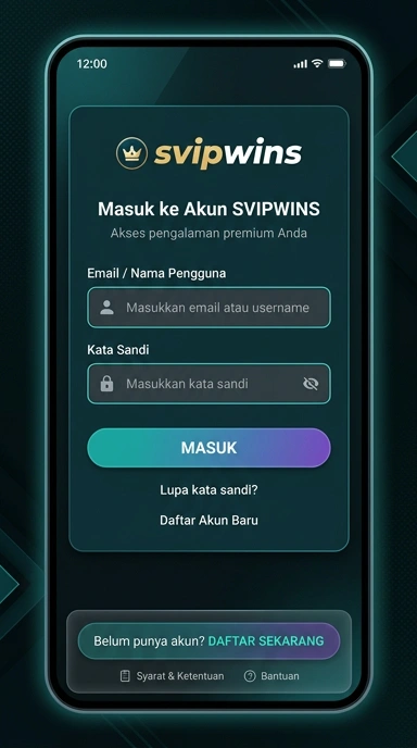 Cara Masuk Akun svipwins untuk Pengguna Android